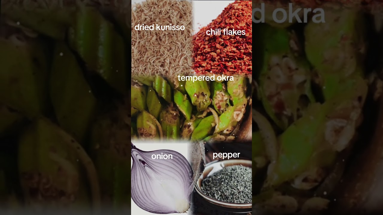Tempered okra👩&zwj;🍳 #yummy #busylifestyle #tuseday