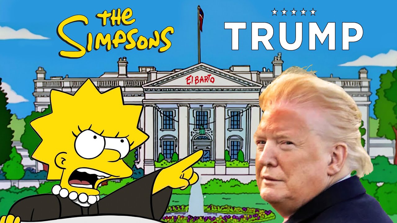 Yellow vs. Orange - The Simpsons Take On Donald Trump