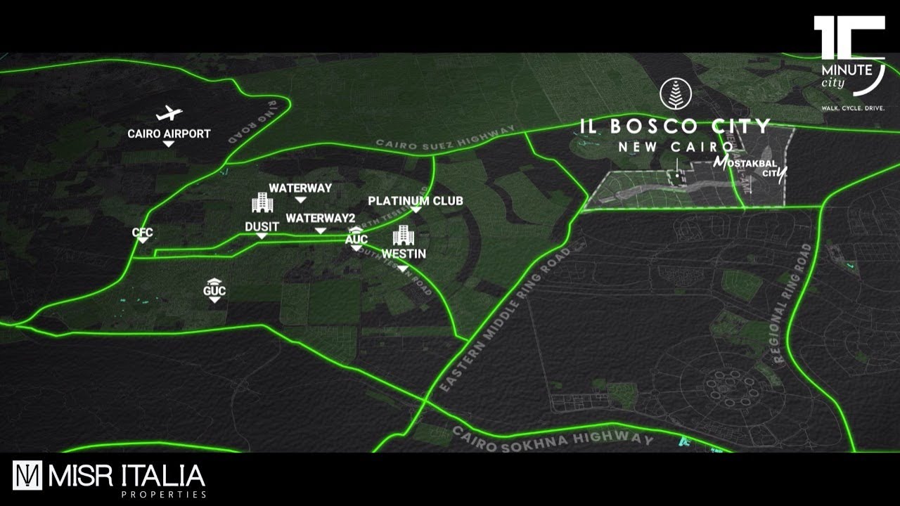 ILBOSCO City New Cairo- The Perfect Location