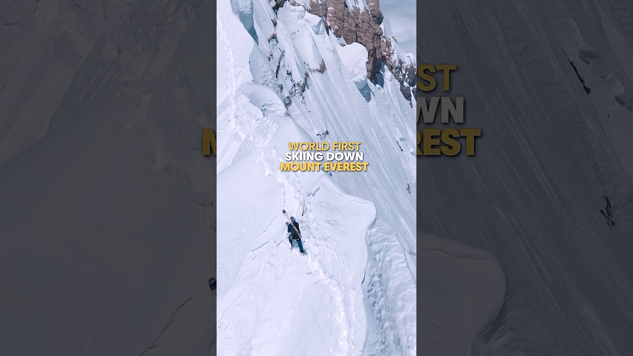 Skiing Down Mt. Everest 🤯