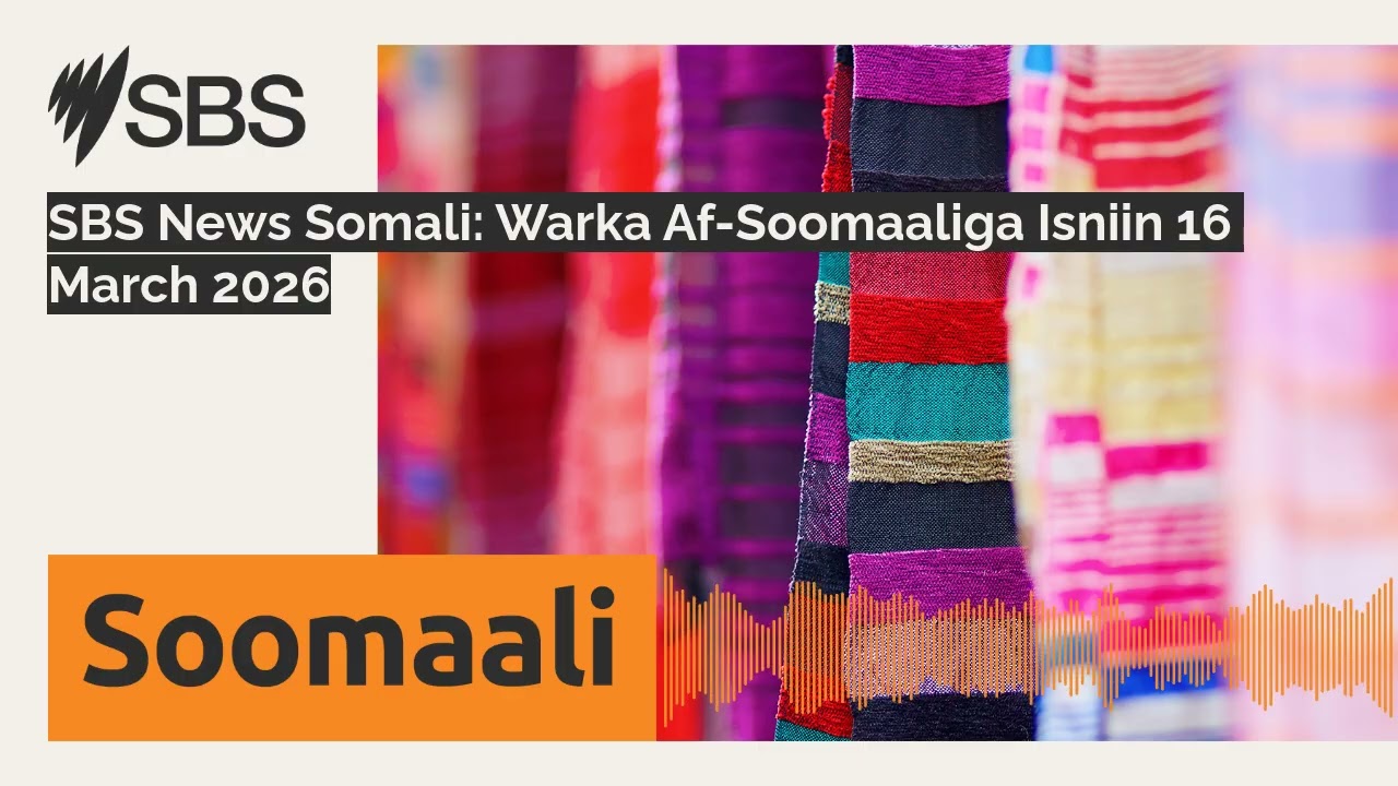 SBS News Somali: Warka Af-Soomaaliga Isniin 16 March 2026 | SBS Somali - SBS Afsomali