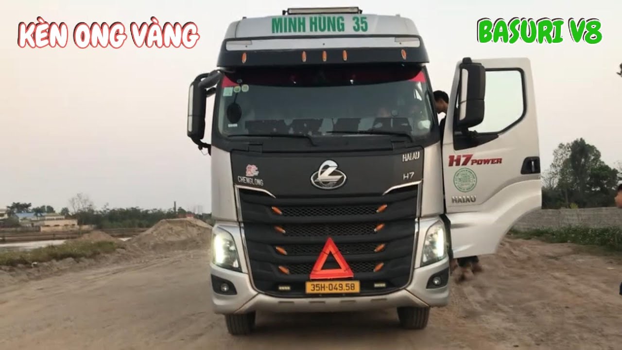 Tổng Hợp Xe Tải Chích Kèn Tạch Tè Basuri V8, Kèn Ong Vàng Cực Đỉnh