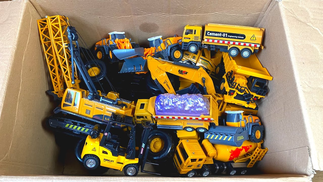 KABOLITE K350-200 DIGGER, MEGA RC TRUCKS, RC TRACTORS, RC MACHINES COLLECTION!! EXCAVATOR LESU ET30H