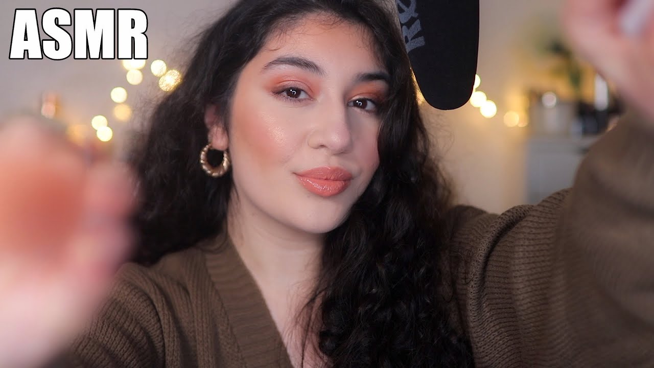 ASMR RELAXING MAKEUP APPLICATION TUTORIAL (WHISPERED)