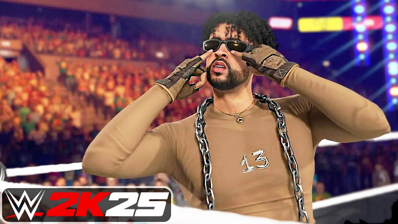 BAD BUNNY - Epic Mod Showcase w/ Chambea Theme 🔥 - WWE 2K26 Concept