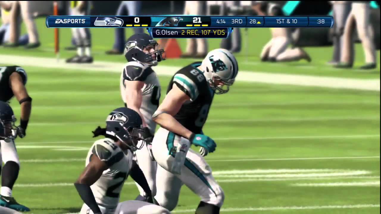 Madden 13 Full Game: Carolina Panthers Playbook Madden 13 | Madden 13 Online Ranked Match Gameplay