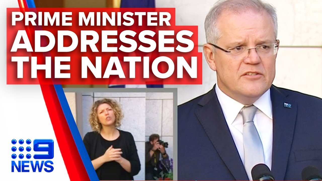 Coronavirus: PM announces new measures to fight COVID-19 in Australia | Nine News Australia