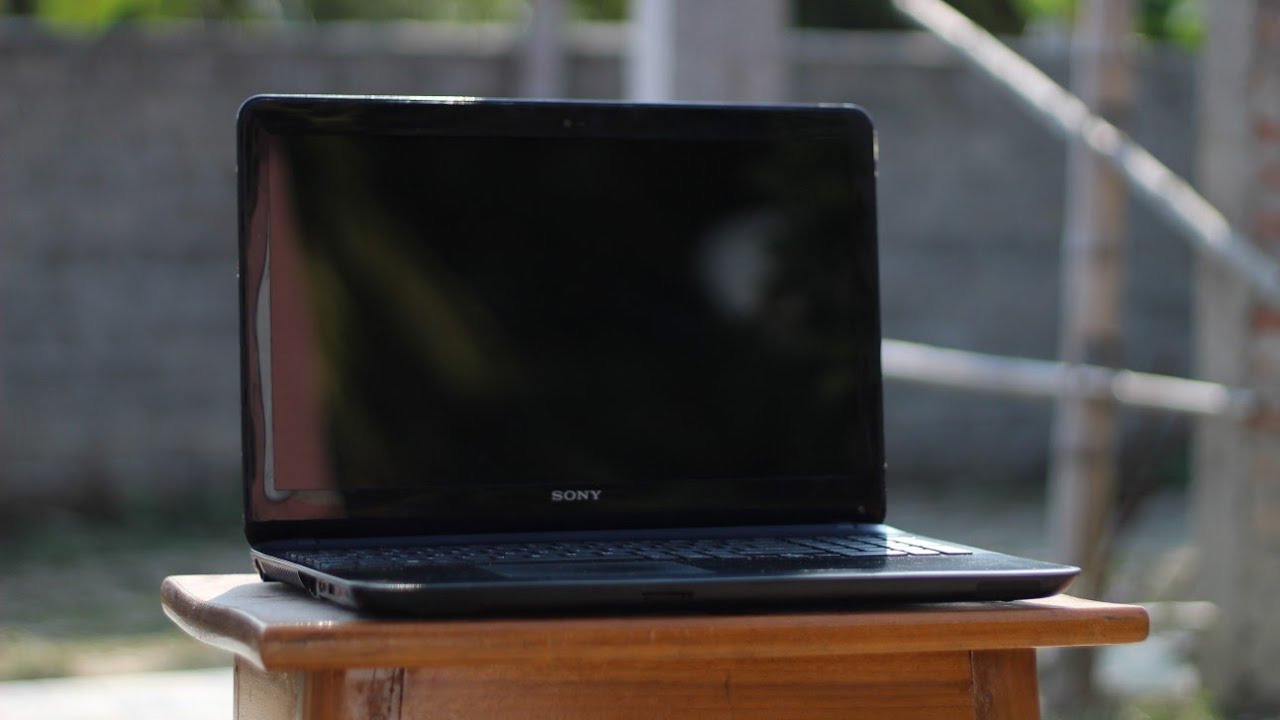 Trashed sony vaio - Full restoration and upgrade