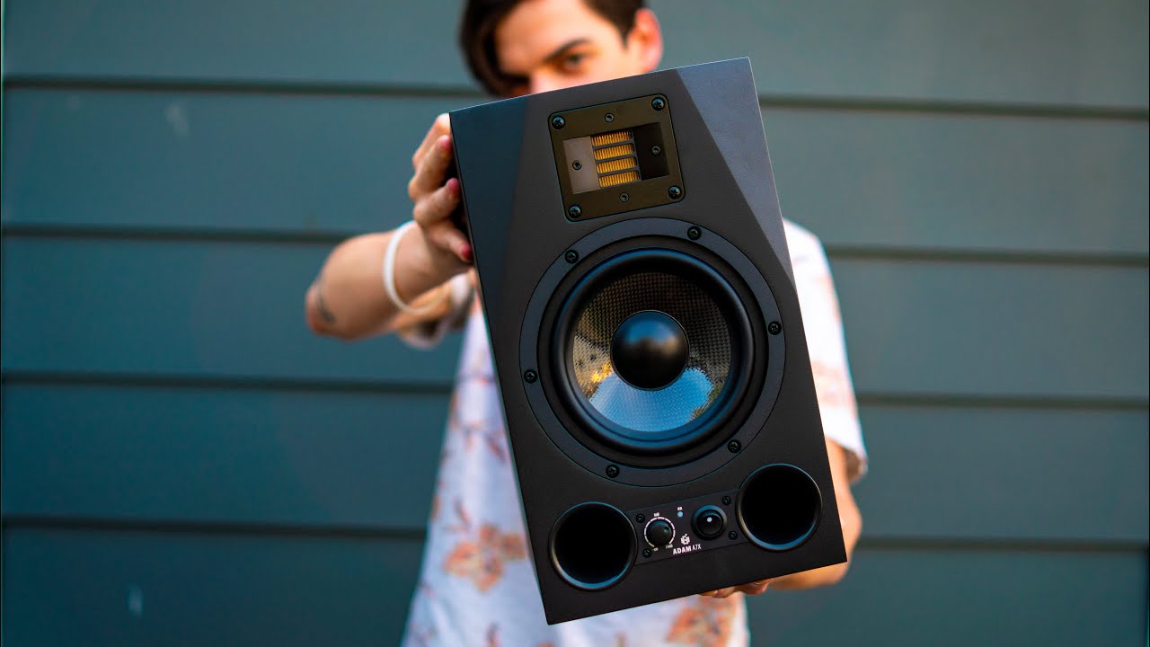 $1.5k Studio Monitors UPGRADE!! (Unboxing/Setup/Review) - ADAM Audio A7x