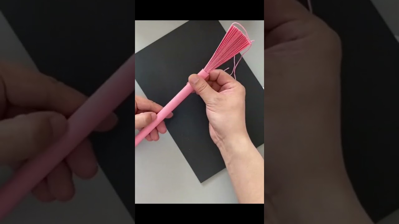 How to make a paper fan?DIY paper magic fan
