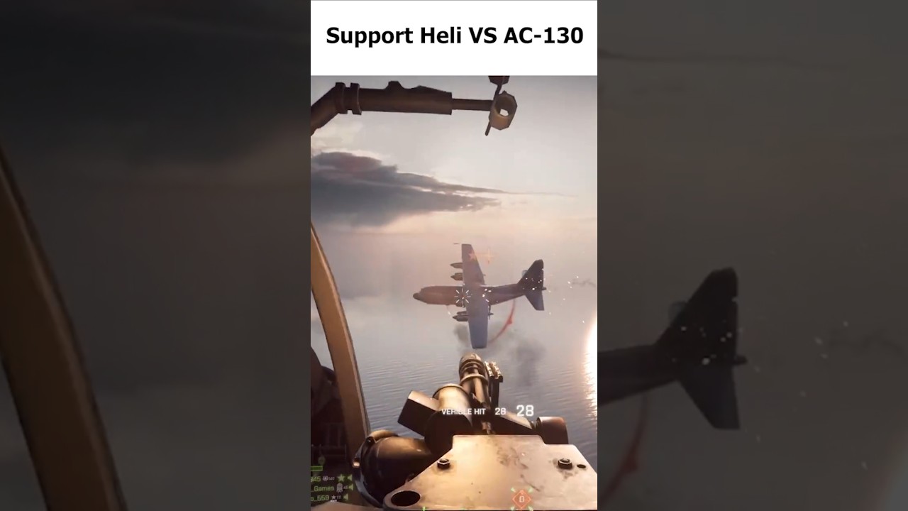 AC-130 stood no chance in Battlefield