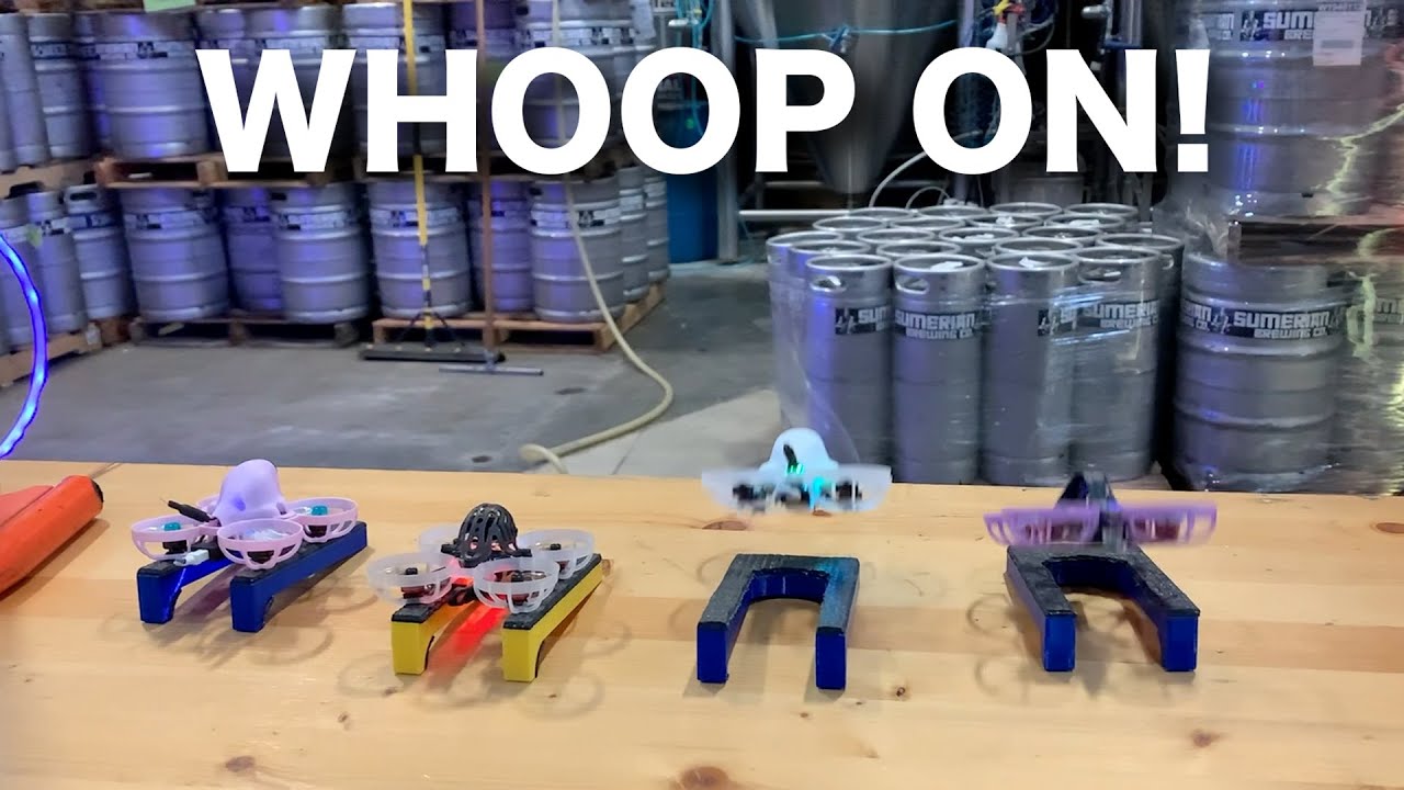 Epic Whoop Racing with HDZero Digital FPV!