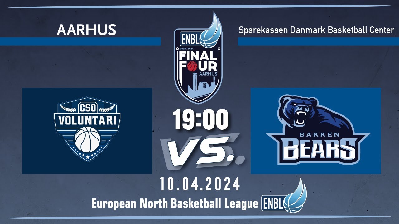 Final | CSO VOLUNTARI v Bakken Bears Aarhus | April 10, 2024, 