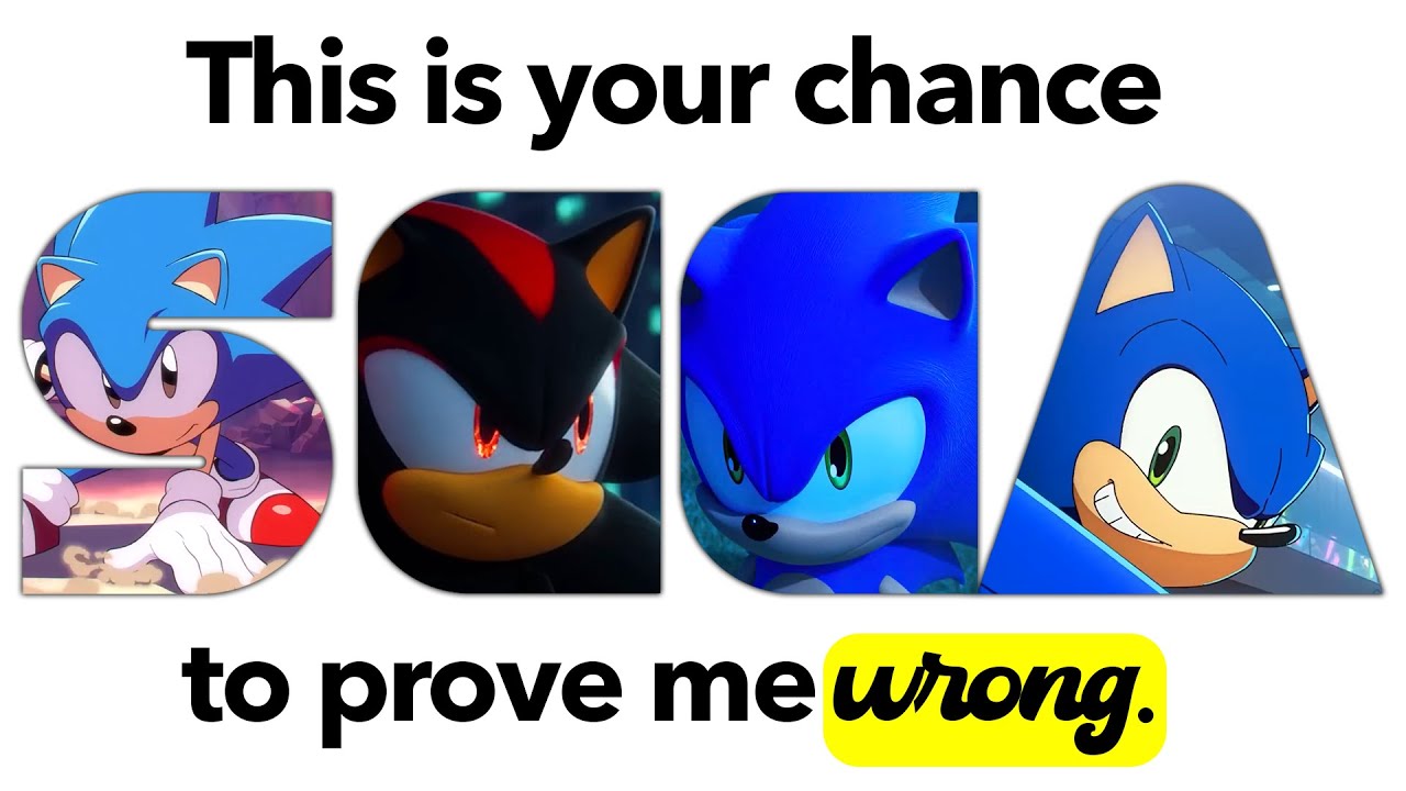 You don't deserve Sonic anymore.