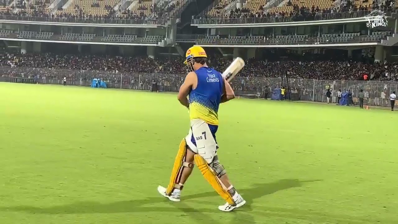 MS Dhoni Entry Chepak Stadium Sound On 🔥🔥/ #youtubeshorts #cricket #chepaukstadium #msdhoni #msdhoni