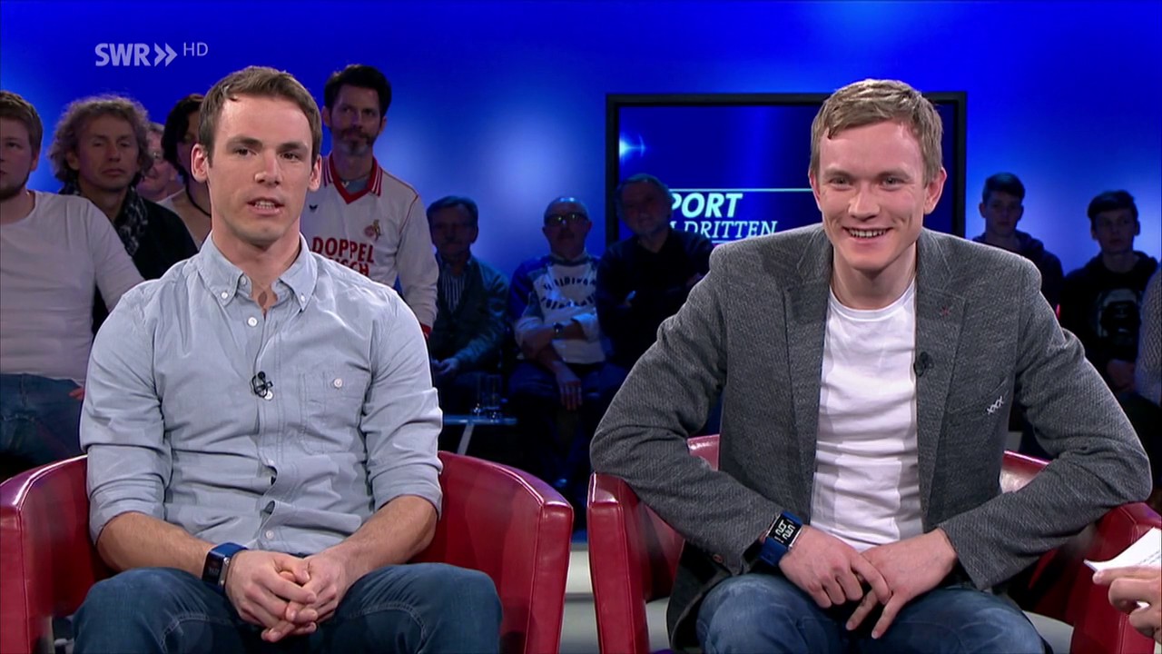 Benedikt Doll and Simon Schempp in Sport im Dritten