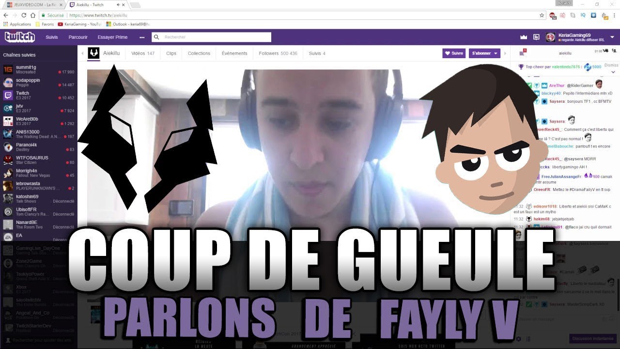 LA GUEULANTE D'AIEKILLU ! IL S'EMBROUILLE VIOLEMMENT AVEC CAMAK !