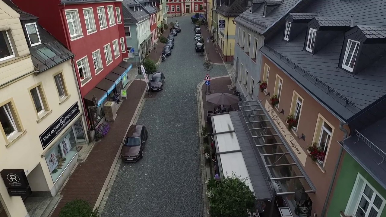 Filmaufnahmen für den BR 3 in Wunsiedel
