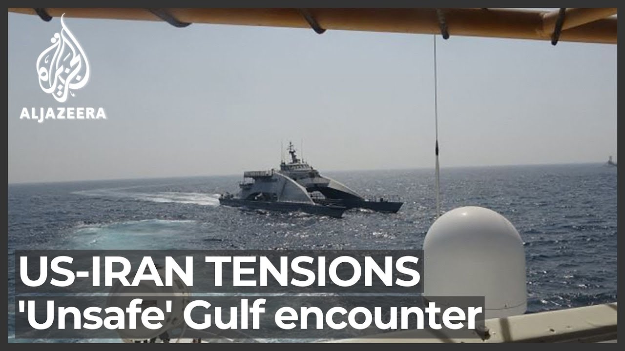 US Navy says it fired warning shots at Iranian vessels in Gulf