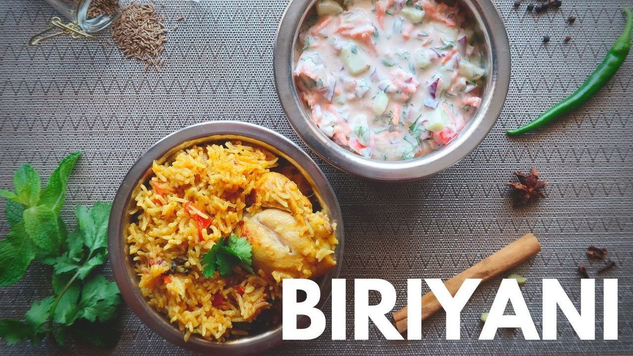 RECETTE INDIENNE : BIRIYANI AU POULET 🍗🇮🇳