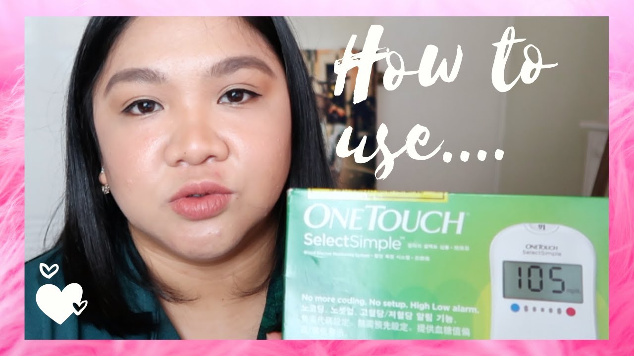 How to Check Blood Glucose Level at home Using OneTouch Select Simple | Super Easy + Fast Result