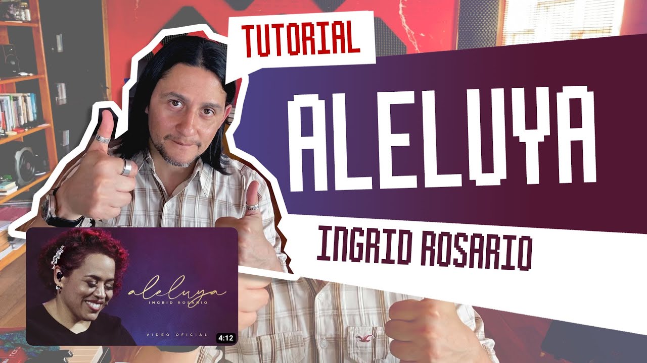 ALELUYA | Ingrid Rosario / Piano tutorial / Con Acordes