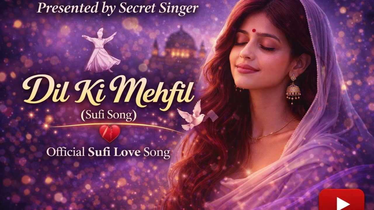 Dil Ki Mehfil (Sufi Song) – Secret Singer | Official Sufi Love Song