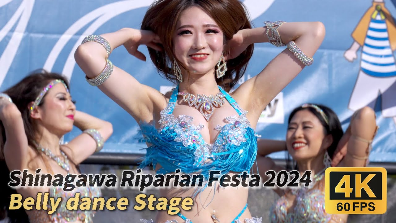 秋の運河花火まつり 2024 ベリーダンスステージ④