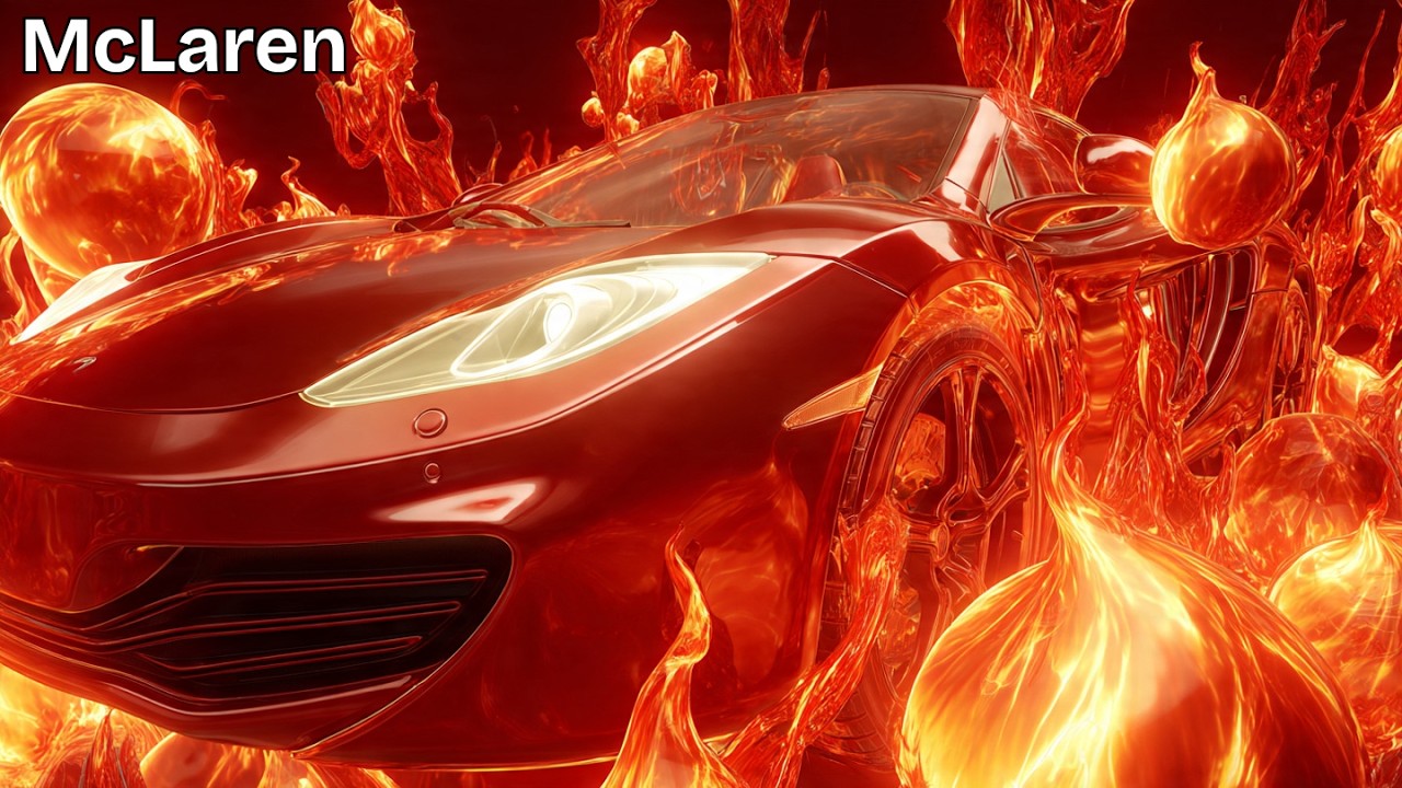 McLaren Super Car Motion