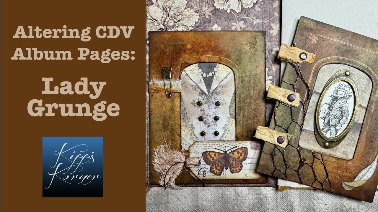 Изменение страниц альбома CDV | Lady Grunge