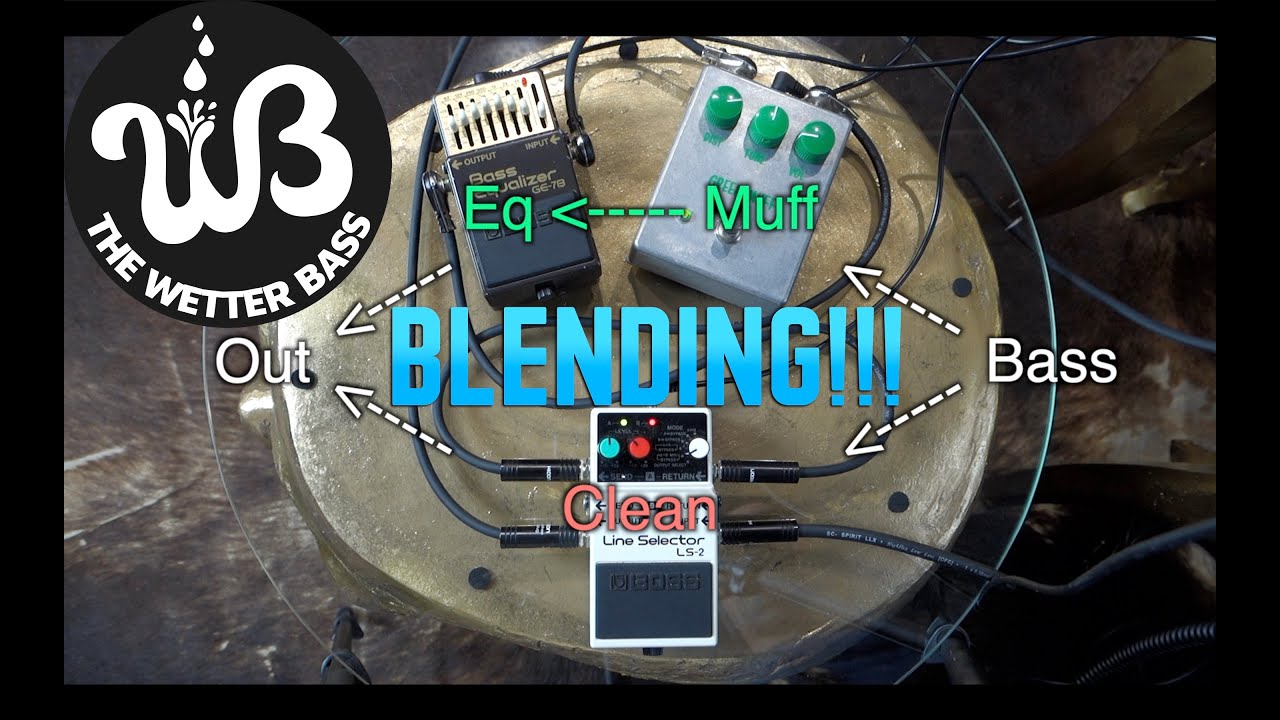 Какой звук Muff лучше всего подходит для баса? Сочетание его с чистым басовым тоном и эквалайзером?