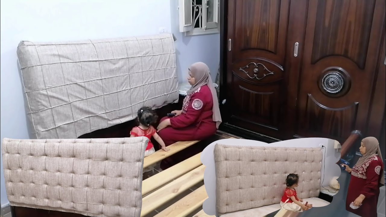 #سيدة_ابدعت_في_تجديد_ عفش بيتها🏠 القديم #روتين من العيار التقيل👌