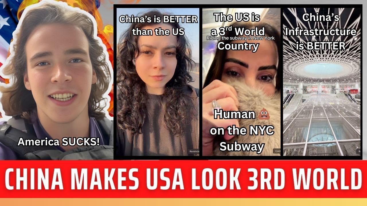 Americans EXPOSE the TRUTH: China's INFRASTRUCTURE Makes USA Look Third World!🇨🇳🇺🇸