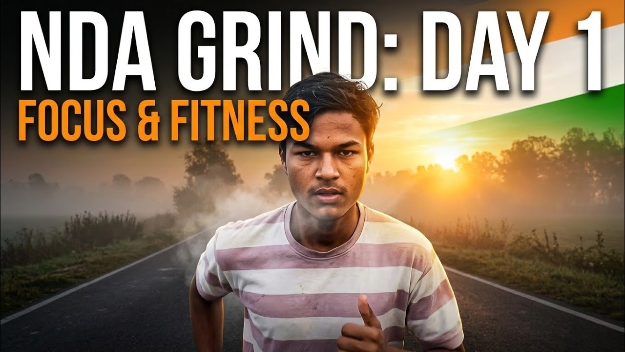 NDA Preparation Morning Routine | Running & Exercise for NDA Aspirants