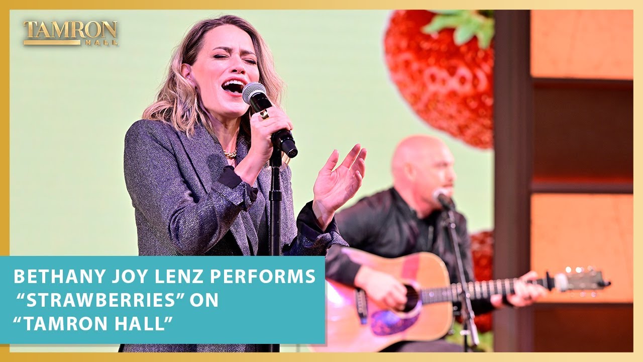 Bethany Joy Lenz Performs &ldquo;Strawberries&rdquo; on &ldquo;Tamron Hall&rdquo;