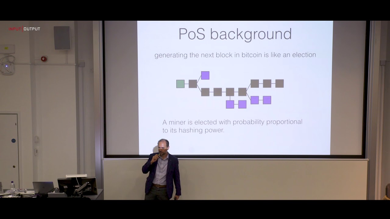 IOHK | Cardano Community Meetup in London: Ouroboros PoS Research - Prof. Aggelos Kiayias