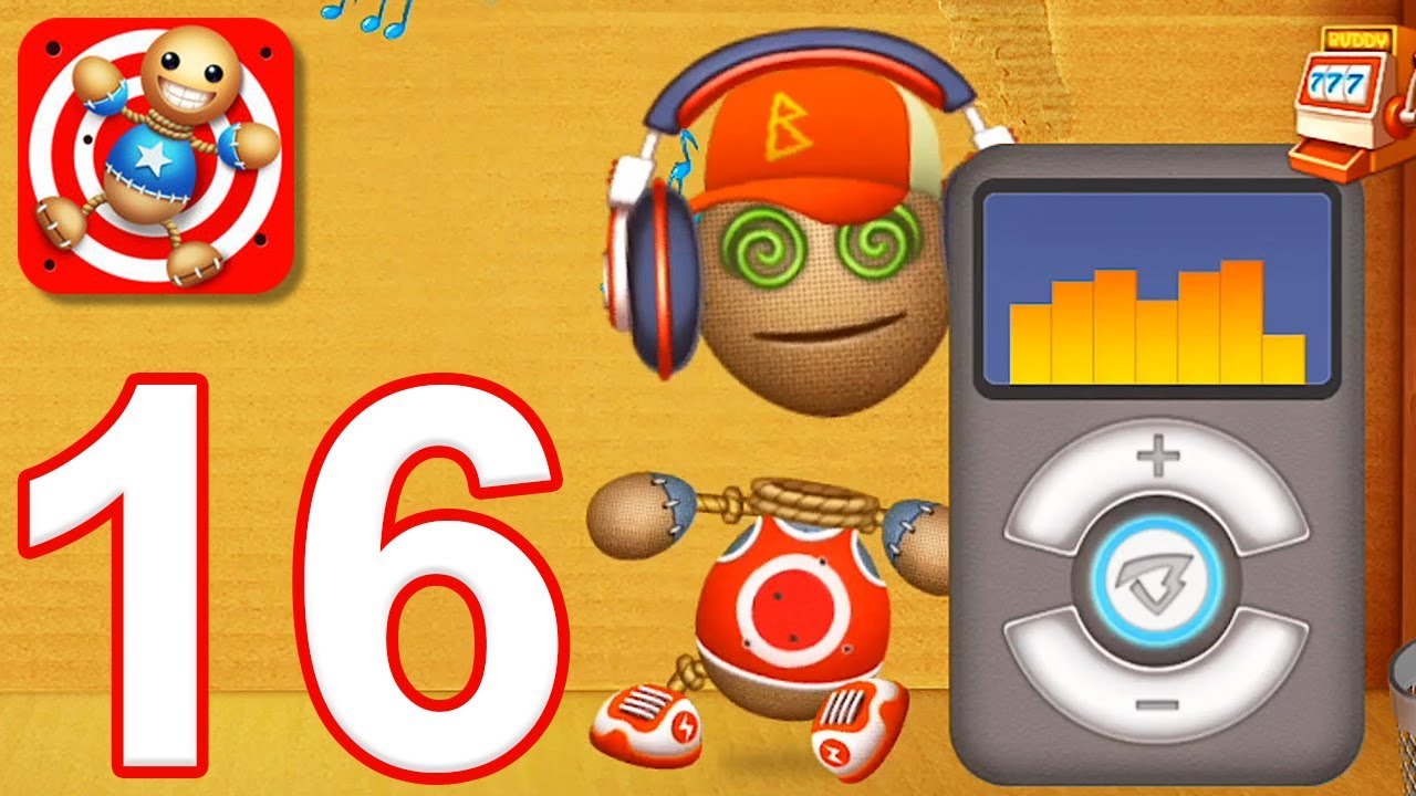 Kick the Buddy - Gameplay Walkthrough Part 16 - All Music and Plants Weapons (iOS)
