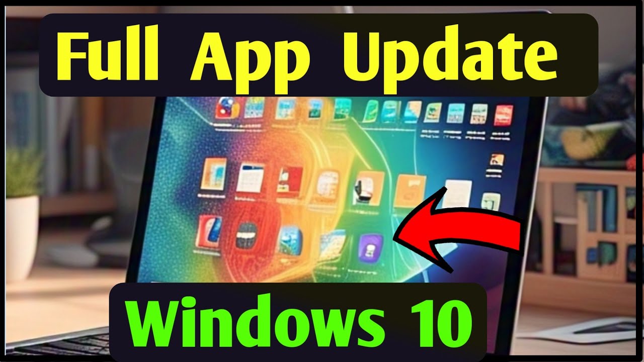 How to update laptop app | update windows 10 apps | Laptop me app update kaise kare टिप्स