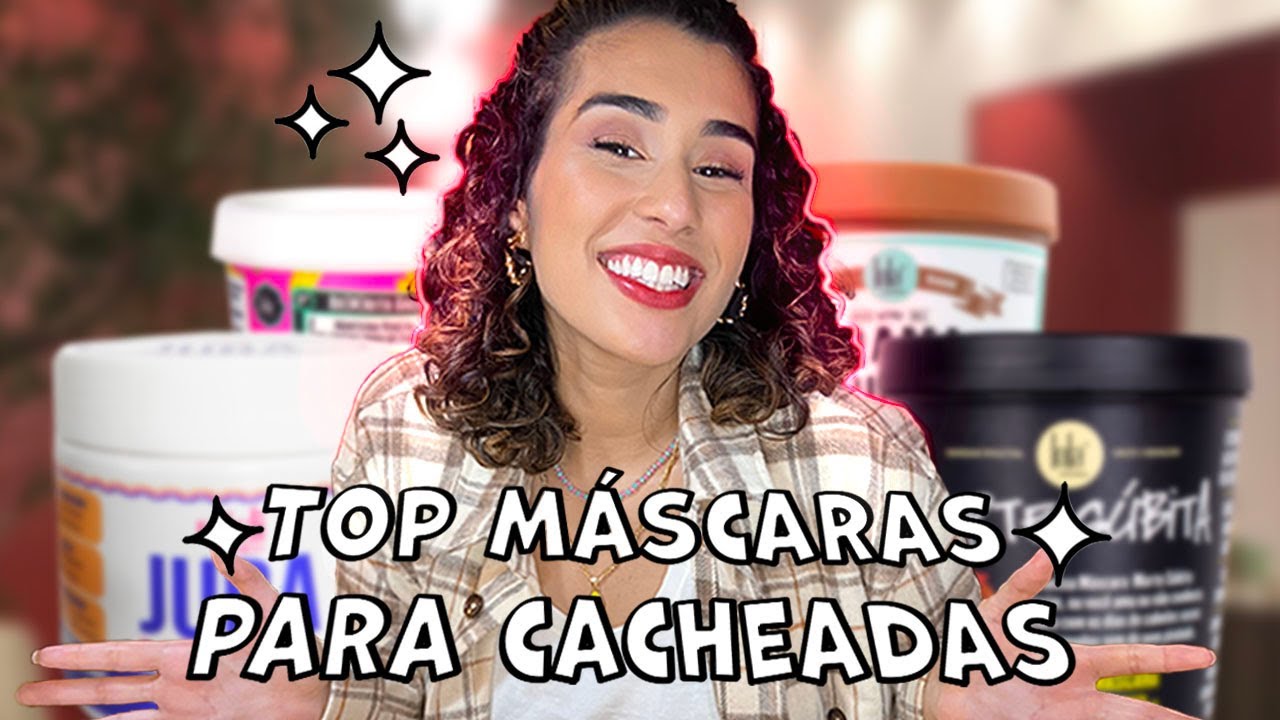 TOP MÁSCARAS PARA CABELOS CACHEADOS