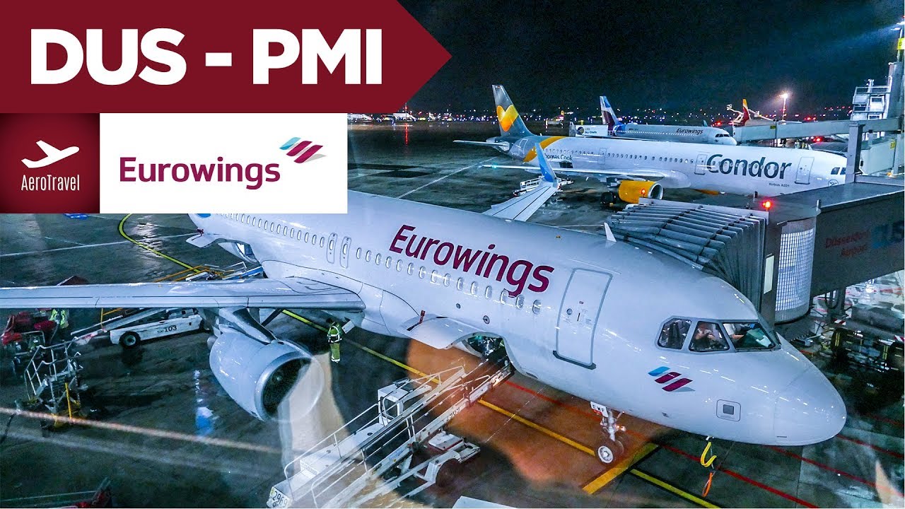 EUROWINGS SMART | TRIPREPORT | 19,99€ | DÜSSELDORF - MALLORCA | AIRBUS A320 | 4K Ultra HD