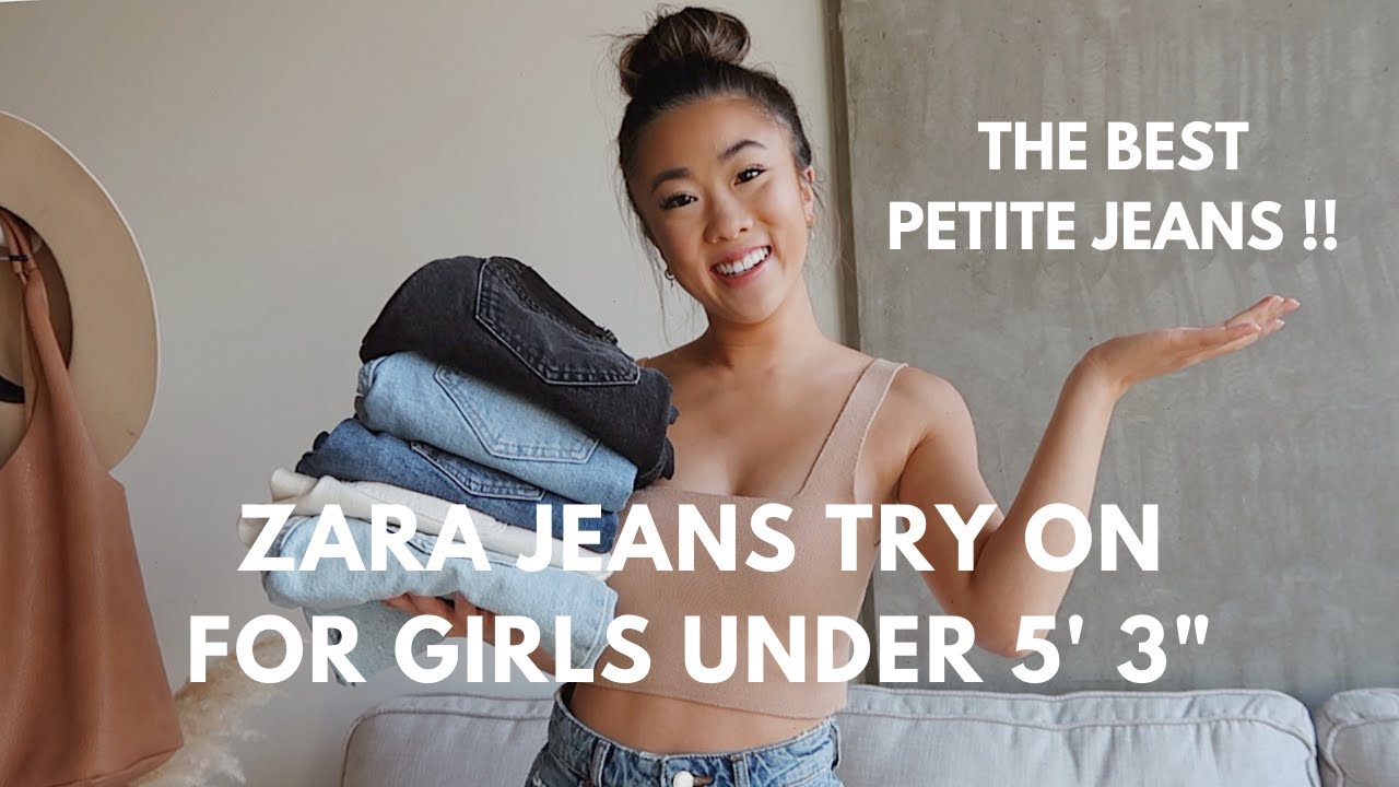 Zara Jeans Try On | Under 5' 3" for Petites | Marisa Kay