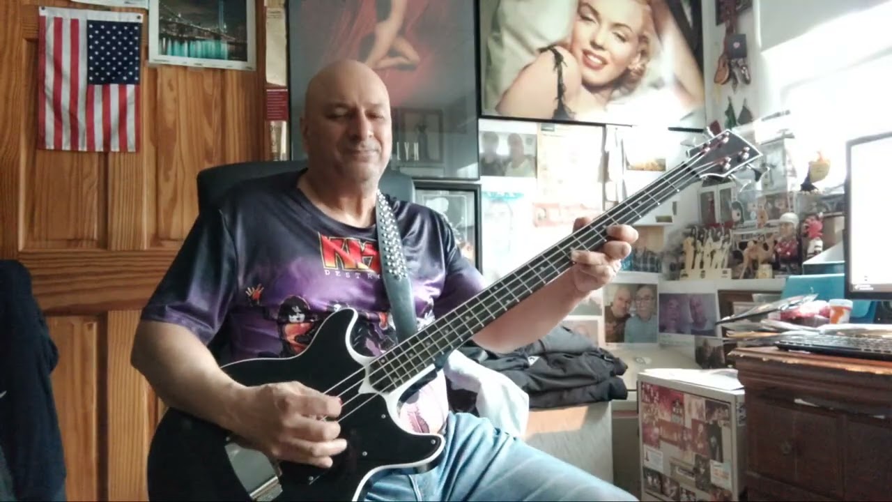 Happy 50th KI⚡⚡ Destroyer! Flaming Youth Bass cover.