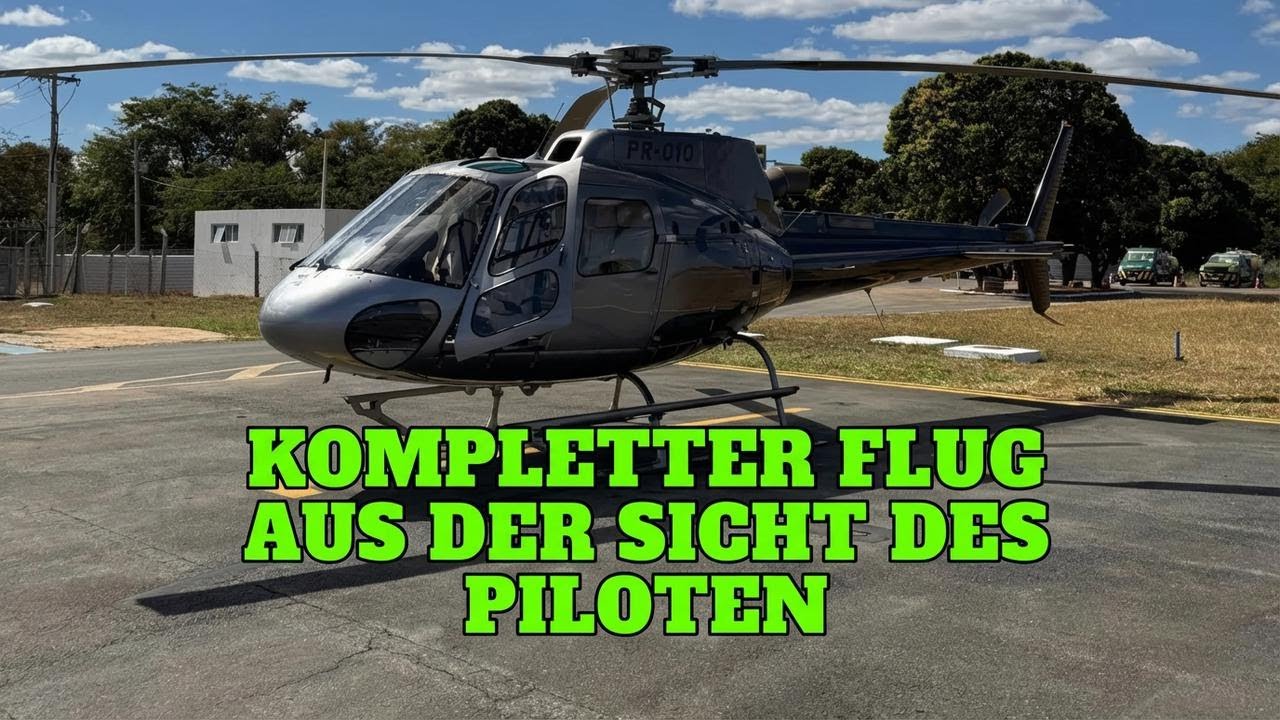 Funkkontakt am Flughafen Montes Claros: Landung auf der Fazenda!