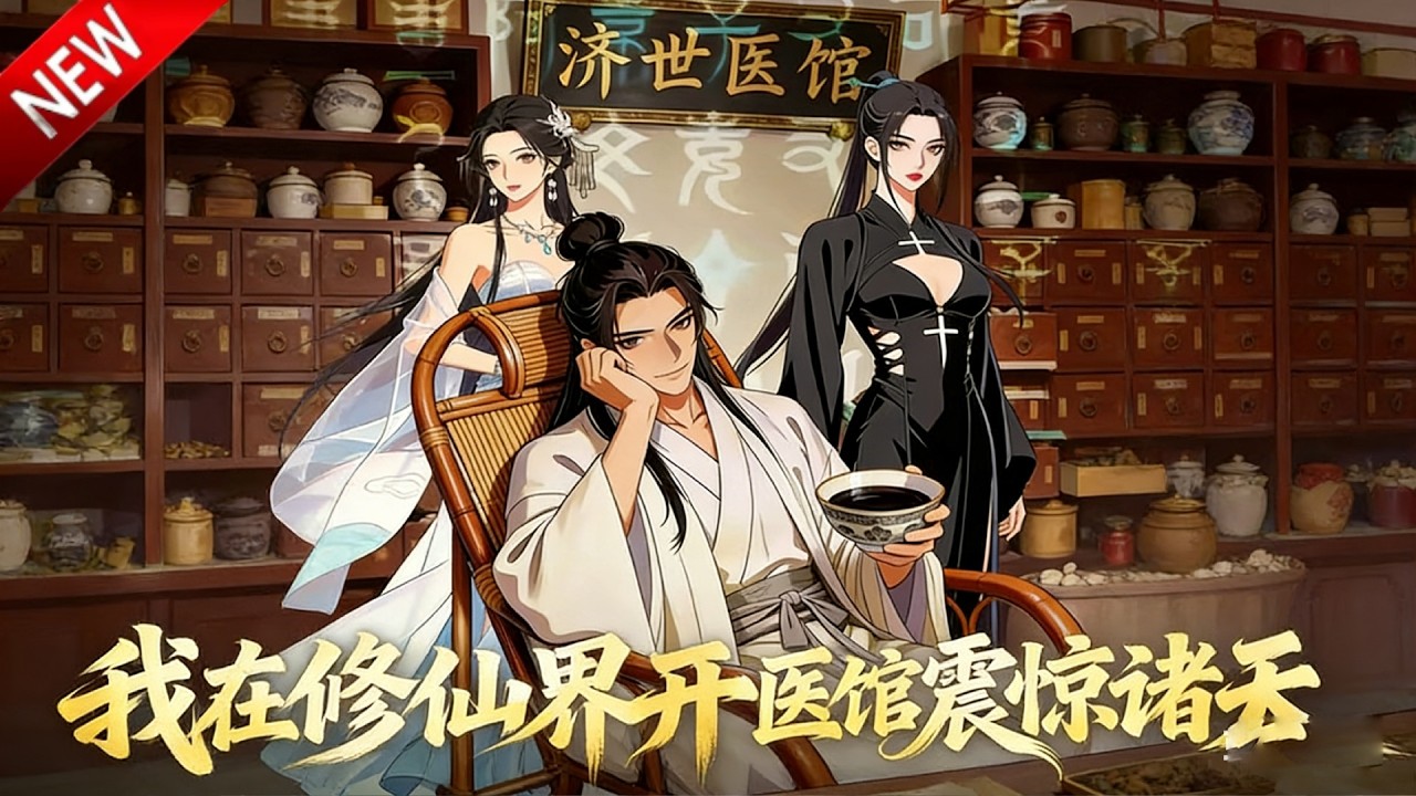 💥【新番上线】穿越成 “小毒小伤” 的救世宿主，以一碗凉粥化解圣女剧毒，收遍宗门圣女！《我在修仙界开医馆震惊诸天》全集 Multi SUB #热血 #漫剧 #动漫魔女