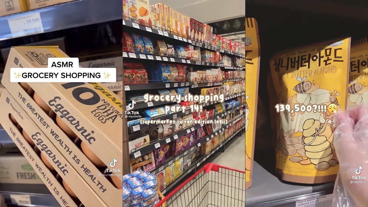 Kumpulan Tiktok Viral Grocery Shopping | Belanja Bulanan
