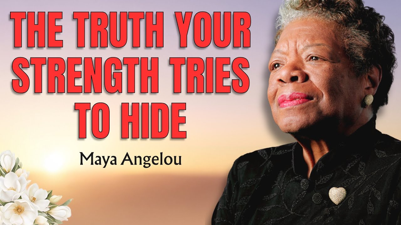 When You Call Yourself Strong but Still Fear the Emptiness of Your Own Embrace | Maya Angelou