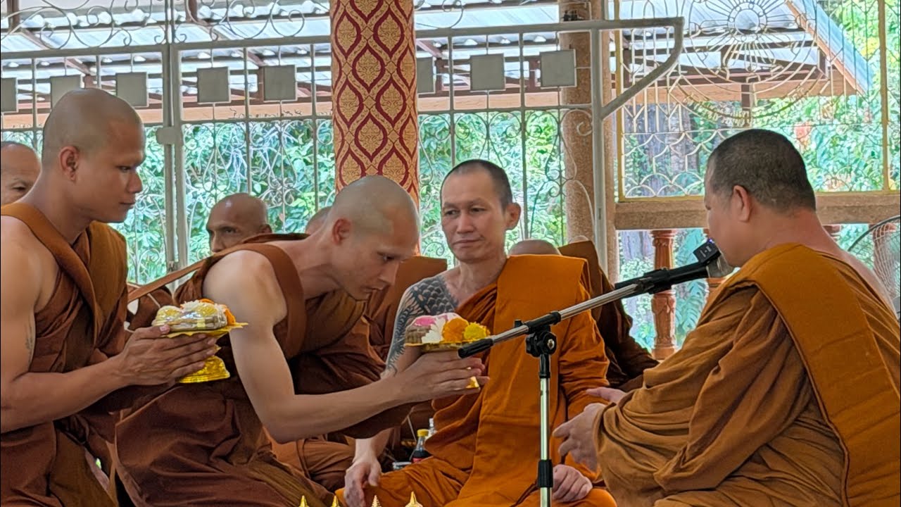 ชุดที่ 3 เสร็จพิธี #live ที่วัดป่าสนามชัย 19 มีนาคม 69 บวชพีะ 7รูป