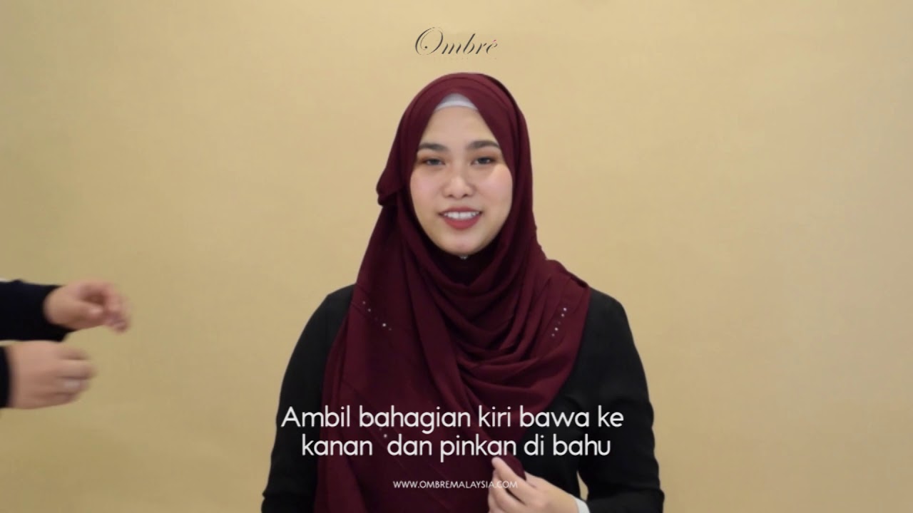 VIDEO TUTORIAL Naelofar Instant Shawl