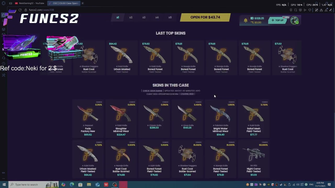 Funcs2 case opening pt 1