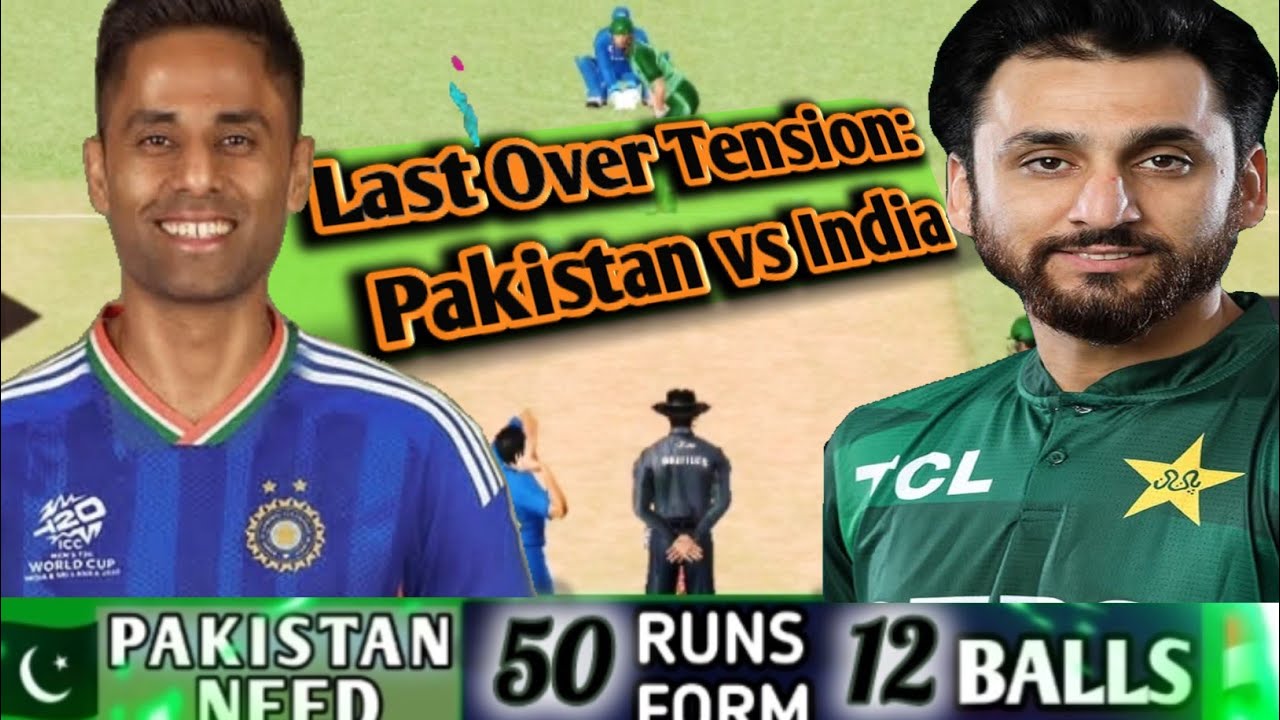 PAK vs IND 🔥 50 Runs in 12 Balls | Agha Salman (gameplay)